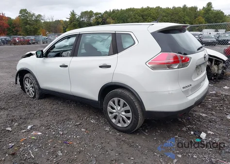 2016 Nissan Rogue S from USA, damaged, VIN KNMAT2MV4GP660265